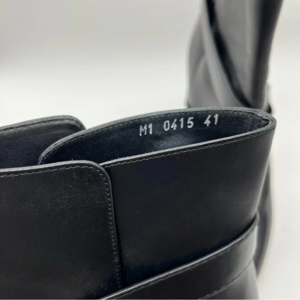 Christian Dior black heeled boots size EU 41 - Picture 9 of 12